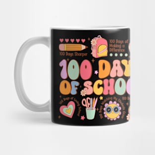 100 Days Of School Happy 100Th Day Of School Teacher Mug